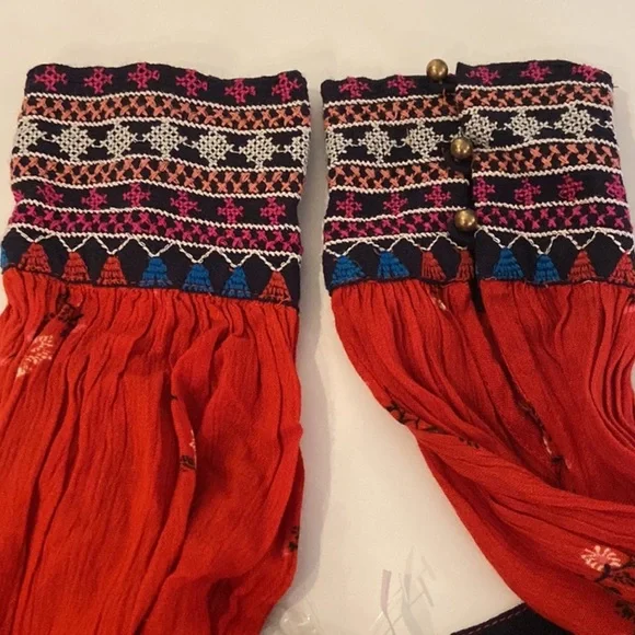 Free People x Revolve Starlight Printed Maxi Dress Rare Seen On Tori Spelling - Picture 10 of 13